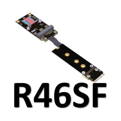 MPCIe wireless network card extension cable M.2 NVMe M-key converter mini pcie Mini pci-e to ngff NVME Adapter