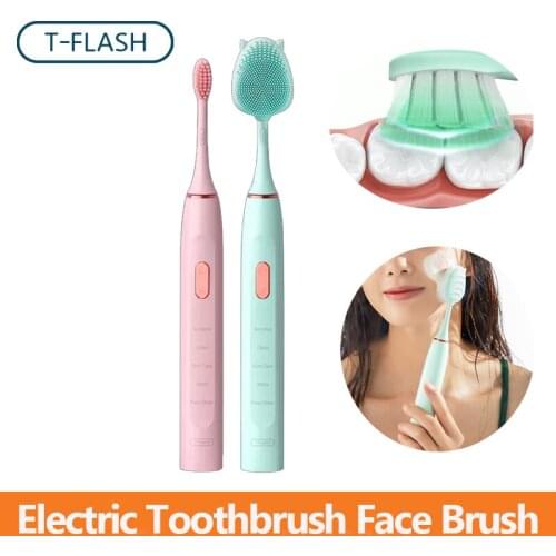 Xiaomi T-FLASH Sonic Electric Toothbrush 4 Modes Waterproof Long Battery Life Cleansing Instrument With Storage Box