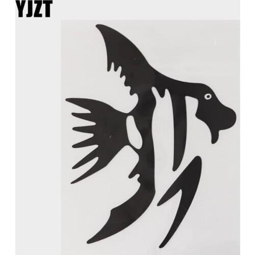 YJZT 11.5CM×15.3CM Tropical Fish Beautiful Pattern Clownfish Car Sticker Decal Vinyl 18A-0169
