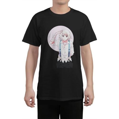 Funny t shirts Fashion Mens T-Shirt TOKYO GHOUL JUZO SUZUYA QUOTE T-SHIRT Mens Cotton Tshirt Funny