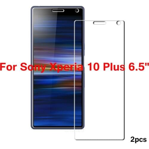 Sony Xperia 10 Plus Tempered Glass Screen Protector For Sony Xperia 10 Plus Glass Transparent Phone Screen Protector Film 6.5"
