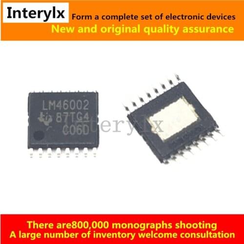 1PCS 100% NEW LM46002PWPR LM46002 HTSSOP16 Synchronous Buck Converter Chip