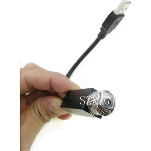 1x USB Car Atmosphere Lamp Interior Ambient Star Light Projector Starry LED