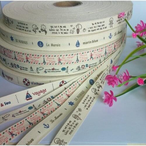 30 yards/lot) 15mm wide 100% Cotton ribbon wholesale gift wrap ribbons Ribbon Decorative ribbons Materials clothing accessories