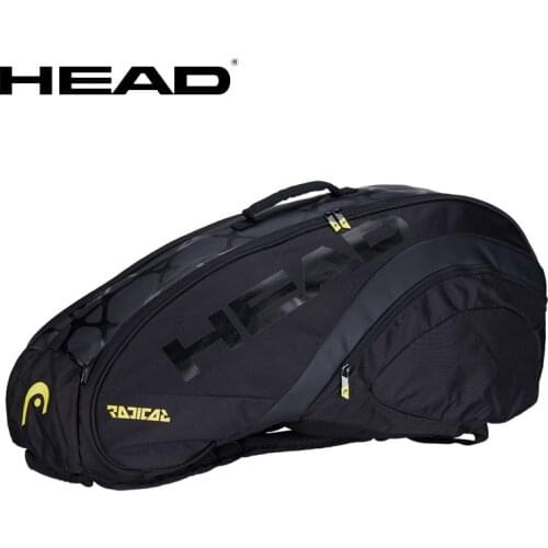 6-pack Genuine HEAD Tennis Bag Radical 25th Anniversary Limited Edition Tenis Raquete De Padel Backpack Large Capacity Tenis Bag