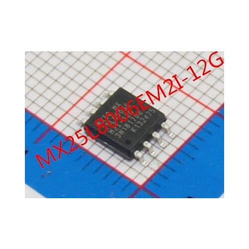 Free shipping MX25L8006EM2I-12G MX25L8006EM2I MX25L8006E 25L8006E M2I-12G SOP8