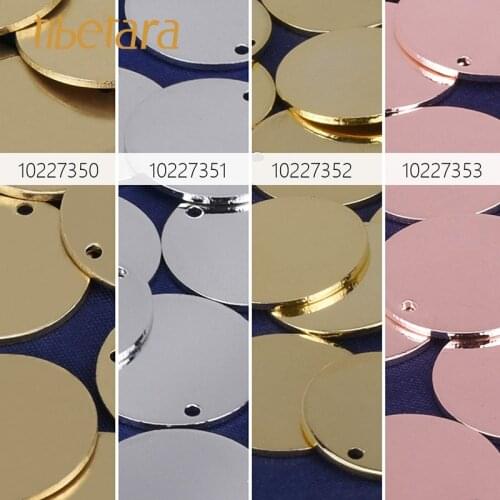 18 mm discs,About 11/16"(18 mm),Stamping Blanks,Round Charms one Hole,Personalized,10 each/lot