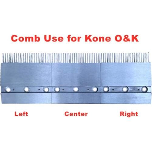 KM5236481H01 KM5236482H01 KM5236483H01 STEP COMB NZ1704957/8/9 Use for Kone 1 Pack=5 Pieces