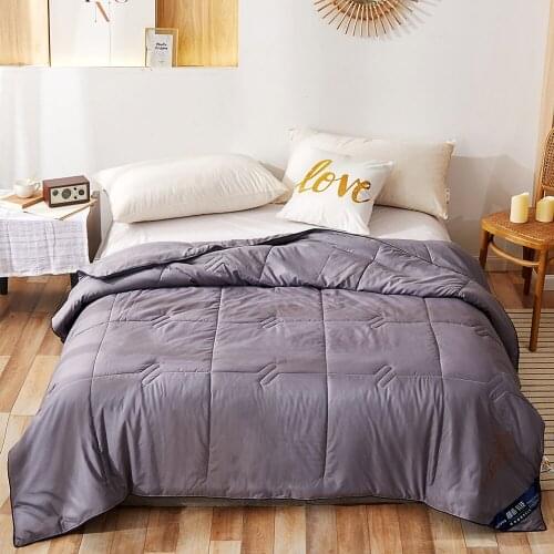 Summer Cooling Quilt Air-conditioning Comforter Soft Blanket Quilting Single Double Quilt for Bed Home Textile