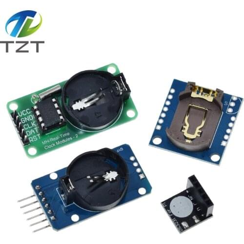 DS3231 AT24C32 IIC Module DS1302 Precision Clock Module DS1307 Memory module mini module Real Time 3.3V/5V For Raspberry Pi