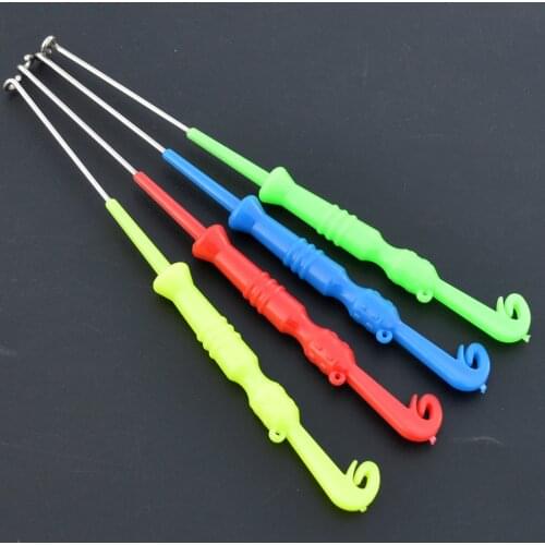 Fishing Tools 5pcs/lot 2 in 1 Easy Hook Loop Tyer Fishing Hook Remover Fishing Line Quick Knot Tying Tool