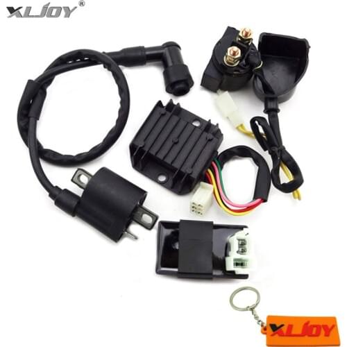 XLJOY Ignition Coil CDI Regulator Rectifier Relay Kit For Chinese 150cc 200cc 250cc ATV Quad