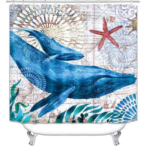 180*180cm Easy Clean Shower Curtain Bathroom Bath Curtains Shower Curtain Water Proof No Chemical Odor Reinforced