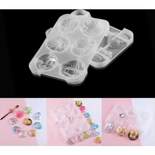 1Pcs Twelve Constellations Silicone Mold UV Epoxy Resin Jewelry Mold For DIY Resin Handicraft Jewelry Decoration Making Tools