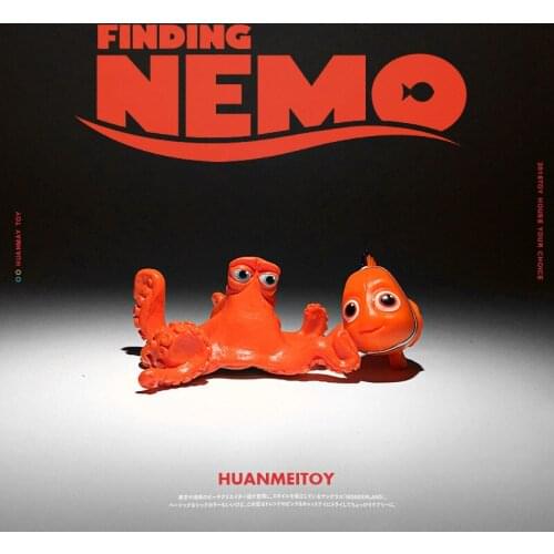 24piece 3-5cm Finding Nemo the cute fish Nemo and octopus Hank figure toys cute collection toys
