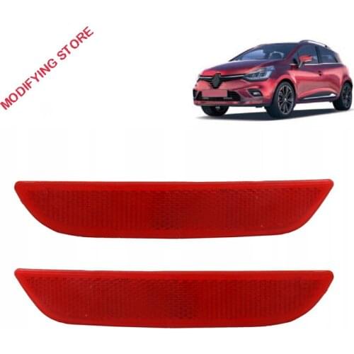 265605789R 265659650R FOR For Renault Clio MK4 Rear Bumper Reflectors Light Left/Right