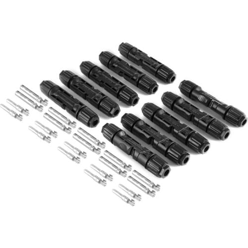 30A 1000V PV Connectors male and female 5/10/20/50/100/1000pairs for PV cable 2.5/4/6mm2 solar panel connect