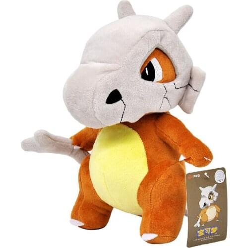 30CM Takara Tomy Pokemone Cute Cubone Osselait Plush Toy Stuffed Dolls Peluche Gifts Christmas Birthday for Children
