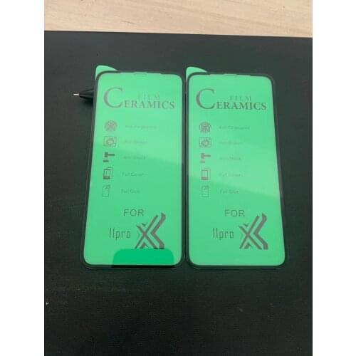 3000pcs For iPhone 11 Pro MAX X XR Xs Max Soft Ceramics Film Screen Protector Glass For iPhone 6 6S 7 8 Plus