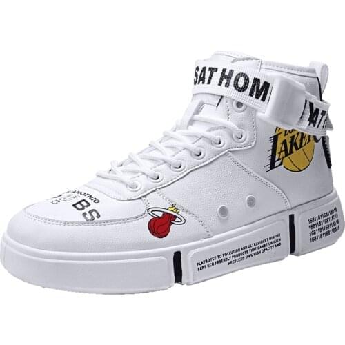 Children sneakers boys shoes high-top cartoon printed girls shoes boys running shoes kids student shoes boys loafers shoes