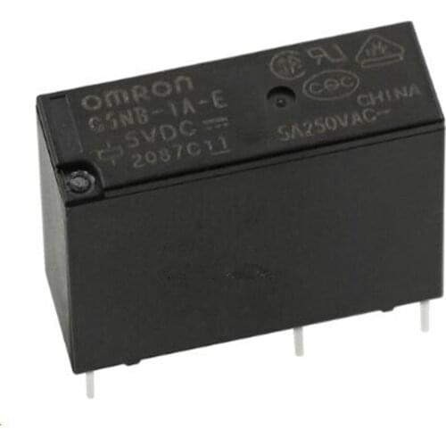 G5NB-1A-E-5VDC OMRO 5A 250VAC DIP4 1 From A New and original 5pcs/lot