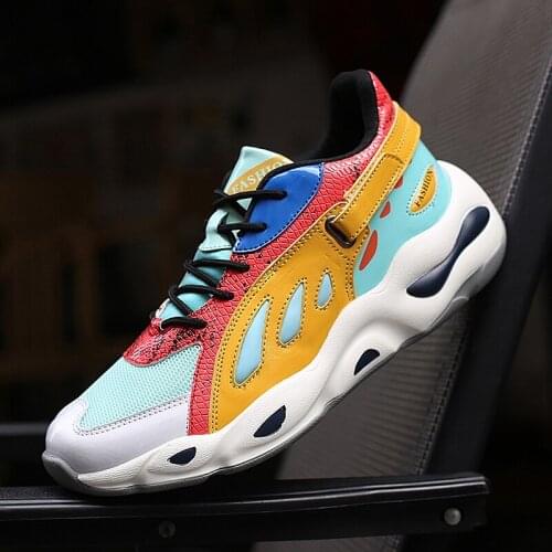 Men Casual Shoes Fashion Comfortable Sneakers for Men Shoes Brand Outdoor Leisure Footwear Chunky Men Shoes Zapatillas Hombre