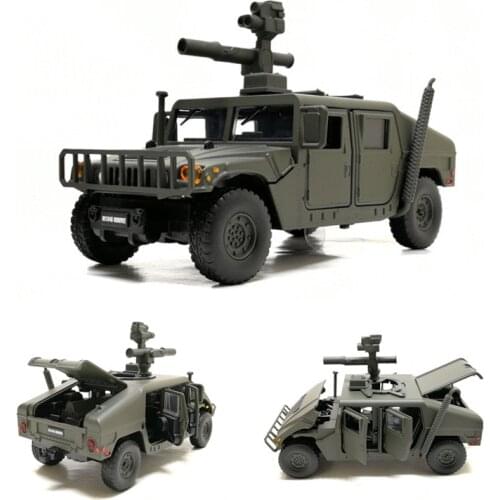 Toy Car Model Jk Military Hummer Metal Birthday 1:32 Children For Boys > 3 Years Old No Fire