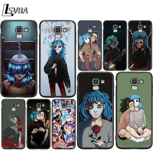 Fashion Sally Face for Samsung Galaxy j8 j7 j6 j5 j4 j3 j2 Core Prime Star Duo Plus 2018 2017 2016 Black Phone Case