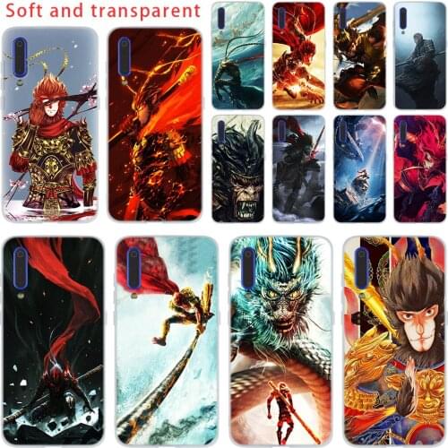 Monkey King Hero Is Back Soft TPU Case For Xiaomi Mi 11 Pro Ultra 10 9 8 SE 6X 5X A3 A1 A2 LITE cc9 Pro cc9e Cover