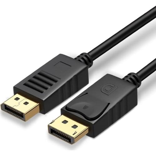 1.8M DP To DP M/M Cable Adapter DisplayPort Cable Display Port For MacBook Air Computer TV Connector For PC HDTV Projector