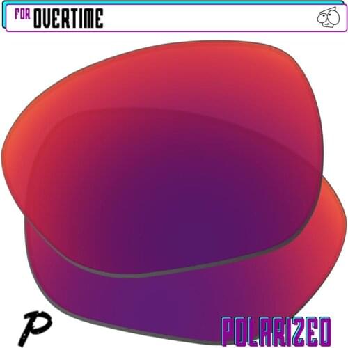 EZReplace Polarized Replacement Lenses for - Oakley Overtime Sunglasses - Midnight P