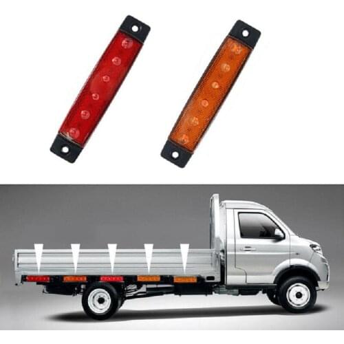 LED Trailer Side Marker Lights Sealed Indicators Clearance Lamps 12V for Trucks Bus Trailer UTV SUV Pickup Camper