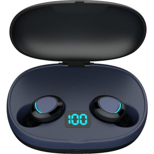 T3S TWS earpiece Touch Control Bluetooth Earphones HD Stereo Wireless Earphones Noise Cancelling Earphones Battery display