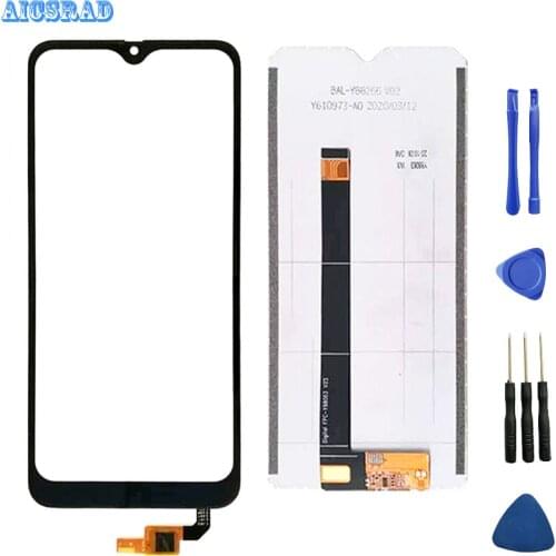 For blackview A60 LCD Display+Touch Screen 100% Tested LCD Digitizer Glass Panel For Blackview A60 Pro Separate Smartphone Parts