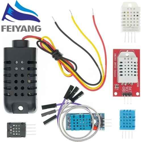 10pcs DHT22 AM2302 DHT11/DHT12 AM2320 MW33 Digital Temperature Humidity Sensor Module Ultra-low Power High Precision
