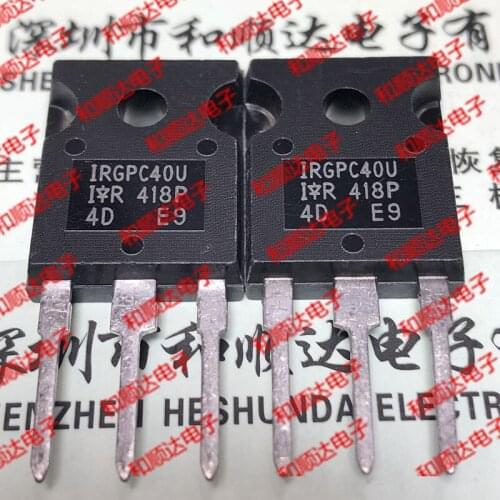 10pcs/lot IRGPC40U New Spot TO-247 600V 40A