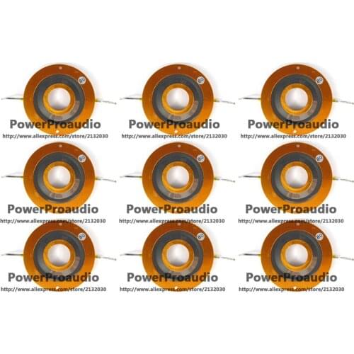 9PCS aluminium wire voice coil For Diaphragm Horn 8Ohm 16ohm for JBL 075, 076, 077, 2402, 2402H, 2404, 2404H, 2405, 2405H