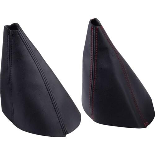 Automatic Leather Shift Boot Shifter Dustproof Cover Cap Car Fit For Hummer H3 2005 2006 2007 2008 2009 2010 2011