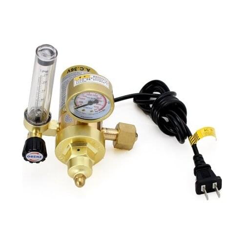 CO2 pressure reducing valve, heater OBC-104 carbon dioxide gas meter, pressure reducer, welding torch. 36V/220V