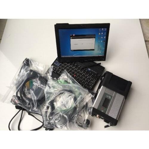 V2020/12 Diagnostic Tool MB Star C5 SD Connect and Laptop X201T D.AS/ X-ntry Diagnosis Scanner for MB Cars & Trucks