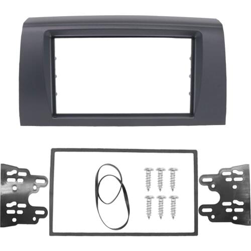 Double Din Radio Stereo Fascia Panel For SUZUKI Swift 2004-2009 Car DVD CD Stereo Frame Adaptor Fitting Kit Dash Mounting Trim