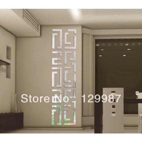2013 hot selling 3D acrylic wall mirror stick for home decoration