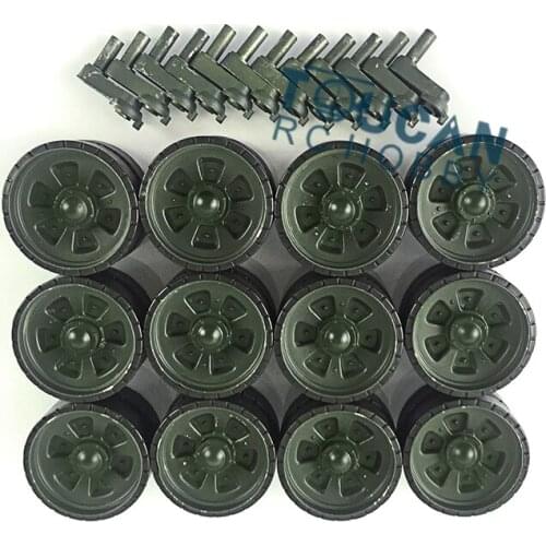 Heng Long 1/16 Scale Russian T90 RC Tank 3938 Deep Green Metal Road Wheels TH00587