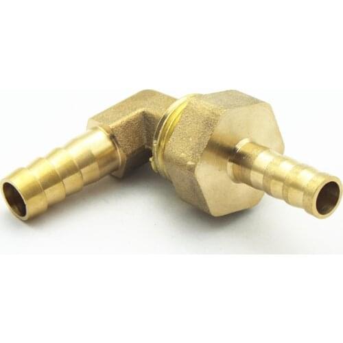 Reducing Hose Barb Elbow Brass Pipe Fitting Reducer Coupler Connector Union Adapter For Fuel Gas Water