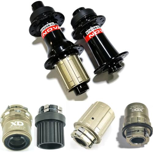 Novatec D791SB-CL D792SB-CL J-bend MTB XC Hubs Center Lock Disc XD XX1 24H 28H 32H Front QR TA 12mm 15mm Rear QR TA 135mm 142mm