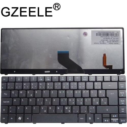 GZEELE NEW Slovenian Croatian SA / CR backlit keyboard for Acer Aspire 4736G 4738ZG 4746 4739Z 3820TG 4750G 4743G 5942G 3810