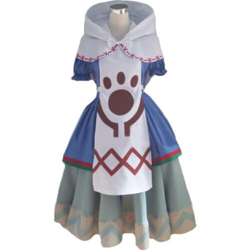 New arrival Monster Hunter Catgirl Cosplay Costume Custom Made 11