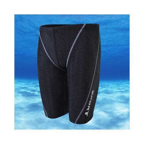 New seoul shark swimming trunks new men waterproof quick-drying shorts hot sharkskin game swimwear briefs
