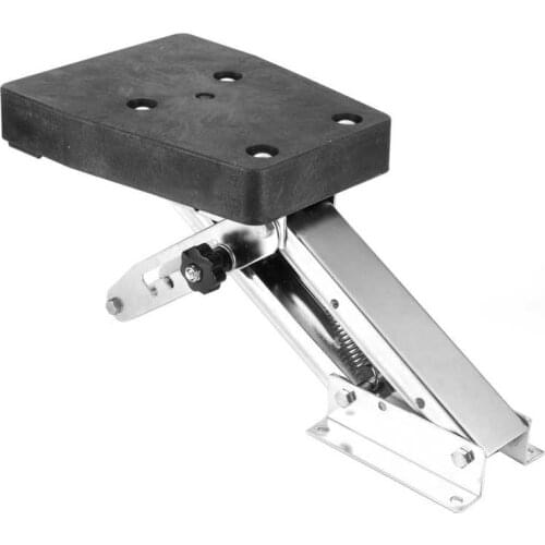 Outboard Mounting Boat Motor Stand Bracket 304 Stainless Steel 25HP 110 lbs for 2‑Stroke Outboard Engine