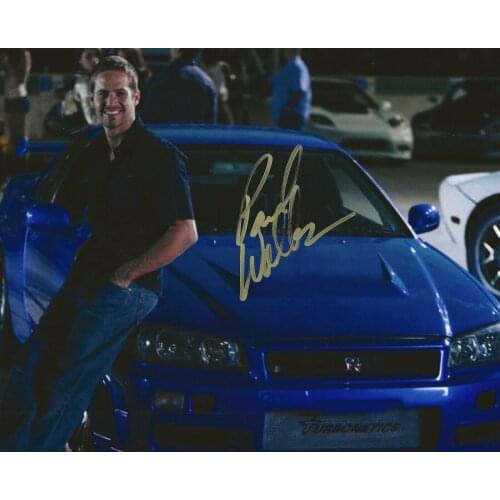 Paul Walker MOVIE Signed Photo Art Film Print Silk Poster for Your Home Wall Decor 24x36inch